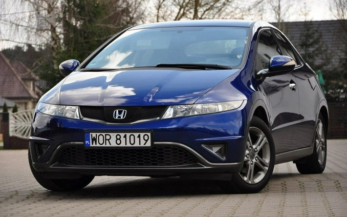 Honda Civic cena 29900 przebieg: 167000, rok produkcji 2011 z Siewierz małe 704